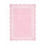 Tapis de salle à manger rectangulaire en polyester 8 pi x 10 pi rose-338099989-338100010
