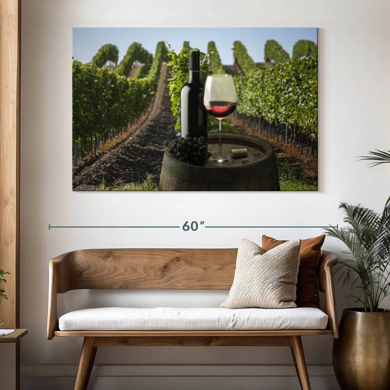 Yarlin Vineyard Wine Tasting, 34" H x 51" W