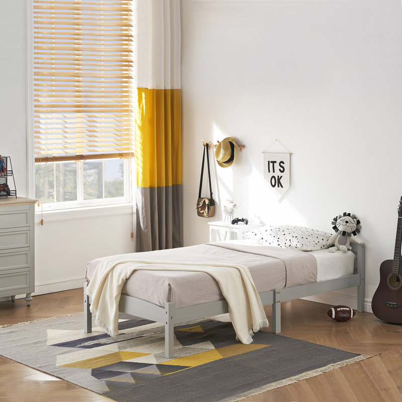 Southport Bed, European Single (90 x 200cm), Natural