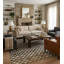 Tapis gris moderne en similicuir 8X10
