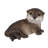 Otter Laying Back Statue