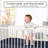 Baseball Patch 3 Pack Fitted Crib Sheets by Sweet Jojo Designs