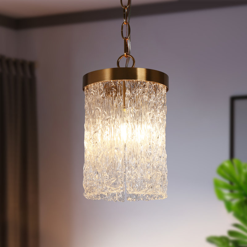 Luminaire suspendu unique à 1 lumière Rokesha