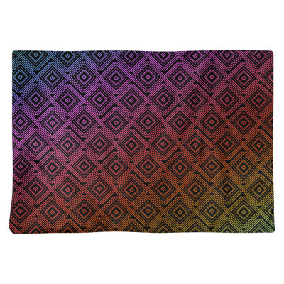 Napperon en coton 18 po Square Maze