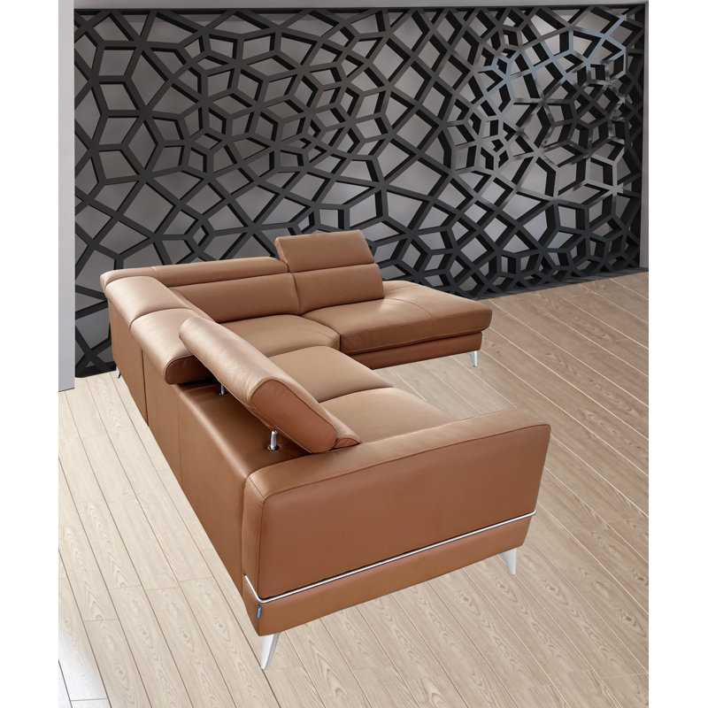 Canapé modulaire 2 pièces Brangan, Accoudoir à gauche (vu de face)