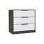 Commode 3 tiroirs, plateau supérieur