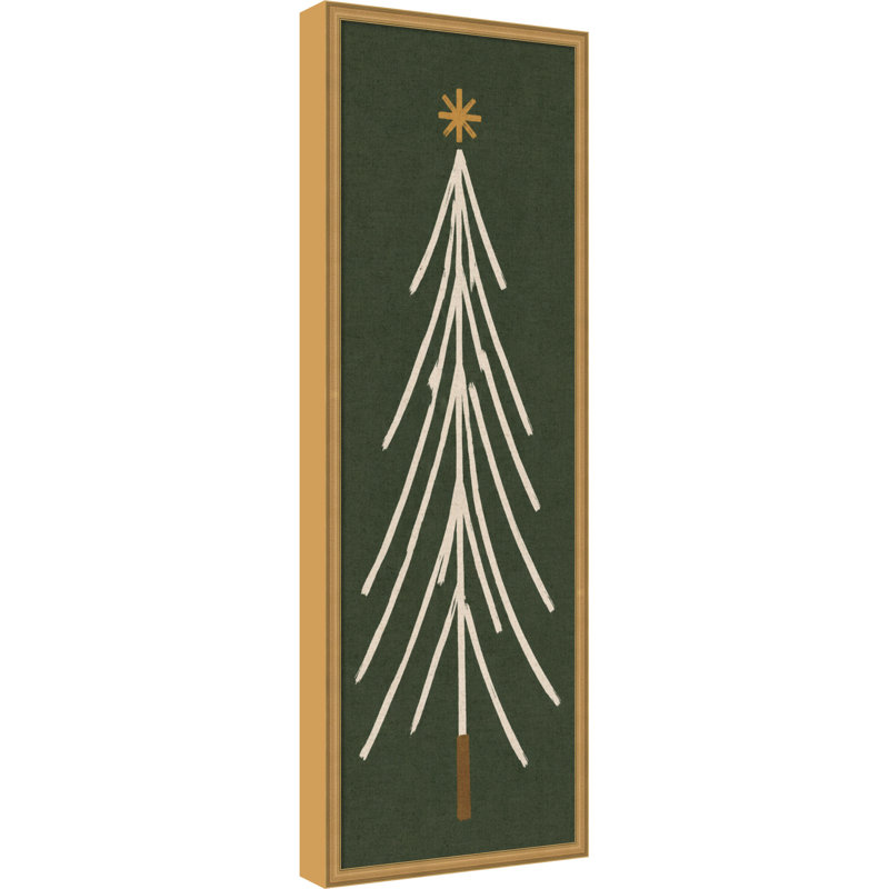 Tableau magnétique en tissu encadré, panneau minimaliste en forme d'arbre, organisation murale