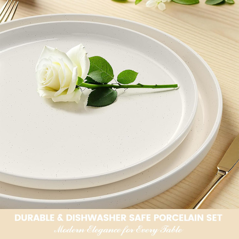 Piece Ceramic Dinnerware Set - Service for 4