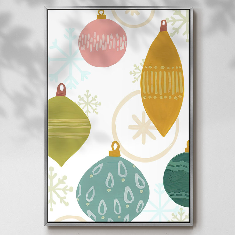 Collection Modern Holiday B, H 37 po x l 25 po x P 1,5 po, Argent