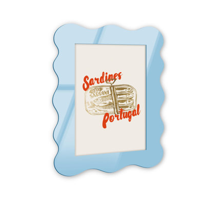 Sardines II Acrylic Wall Frame by NOTORIART