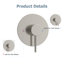 Robinet de douche avec valve brute-60957736