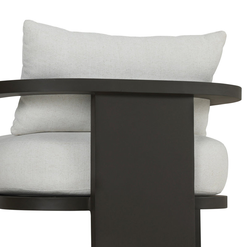 Tahana Outdoor Lounge Chair, Alessi Linen
