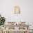 Henryville 1 - Light Natural Dome Pendant
