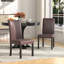 Chaise de cuisine rembourrée 6 pièces-815375553