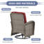 Ensemble de chaises berçantes en rotin et osier Gaetanino-2117752579