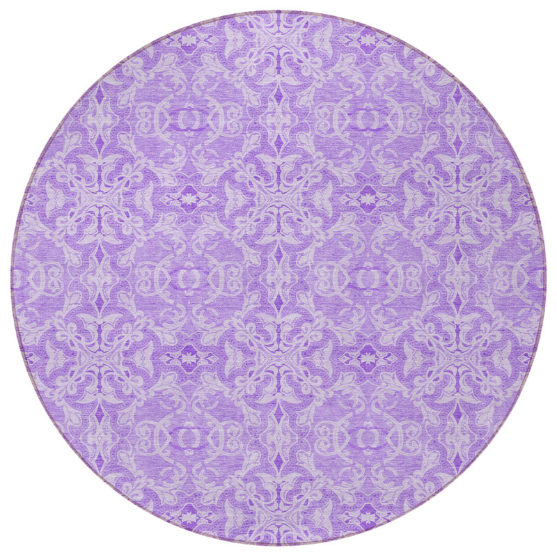 Tapis rond lavable intérieur 8 pi Medallion