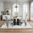 5-Piece Round Dining Table Set-1082851449