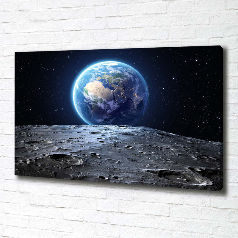 Planet Earth - Wrapped Canvas Print