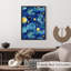 «Landscape and Nature Starry Night III», reproduction d'art moderne sans cadre-598328528