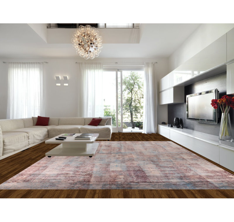 All-Over Abstract Oriental Large Rug 13x18