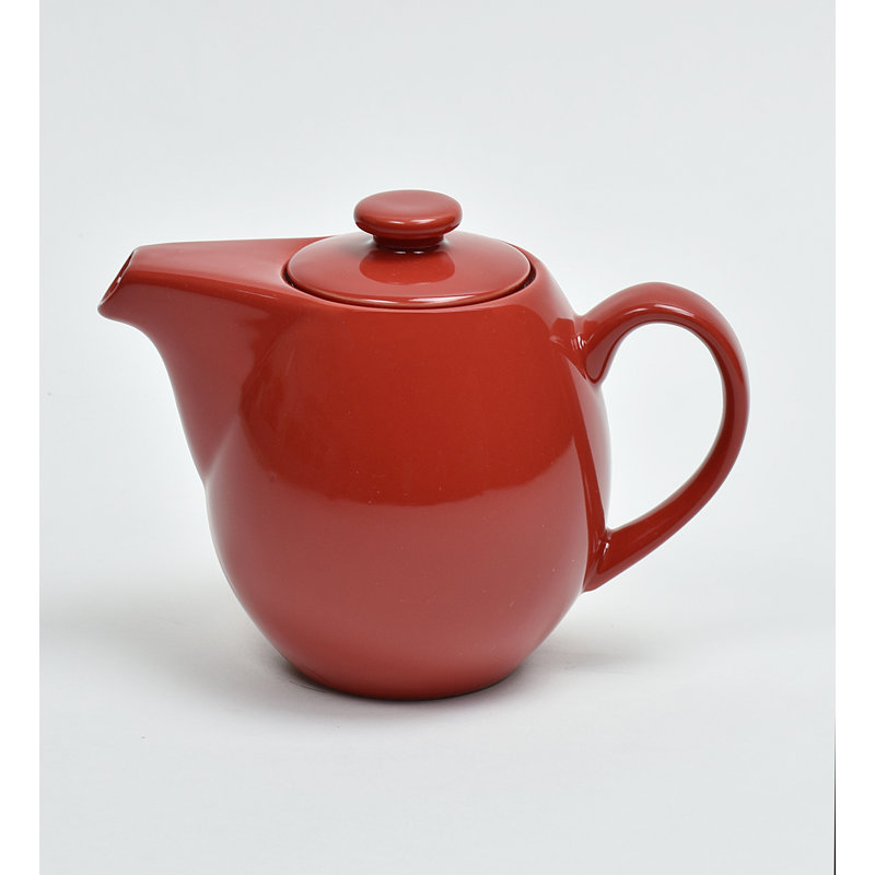 0,75-qt théière avec infuseur Teaz, Simplement rouge