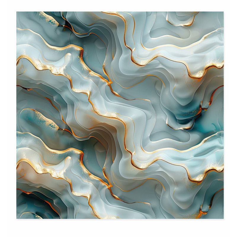 «Abstract Abstract Dreams», reproduction d'art moderne sans cadre, H 14 po x l 14 po