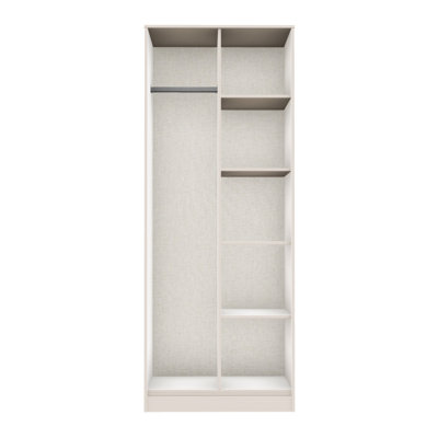 Fully Assembled Diamond - Gold Hairpin (F) Open Shelf Unit