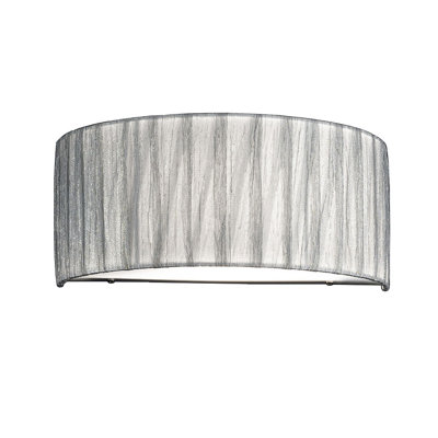 Neriah Chrome Flush Mounted Sconce
