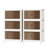 3-Tier Folding Stackable Storage Bins with Lid and Wheels