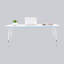Table rectangulaire d'activités thermofusionnées avec pieds réglables et pivotants standard-113909071-113909074