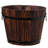 Eugenia Handmade Wood Barrel Planter-884268552