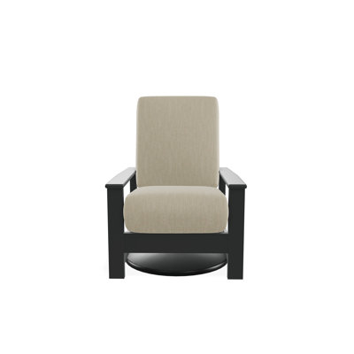 Leeward Marine Grade Polymer Deep Seating Cushion Swivel Hidden Rocker