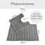Linear Ribbed Two Piece Bath Mat Set-50878909
