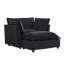 Chaise rembourrée en chenille douce avec repose-pieds mobile pour un confort personnalisé et une utilisation polyvalente-1299506573