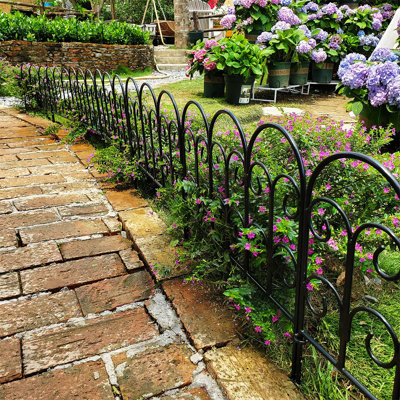 40cm H x 45cm W Metal Fence Panels