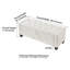Banc de rangement rembourré en similicuir-1540107670