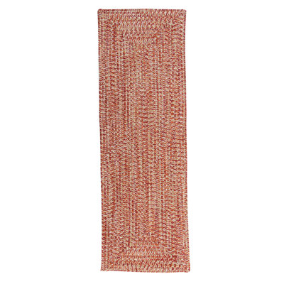 Ashiah Indoor / Outdoor Reversible Area Rug - Fireball Red