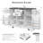 Kitchen Island With Drop Leaf And Power Outlet-114238464