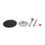 Latonya Round Metal Base Dining Table-31752835