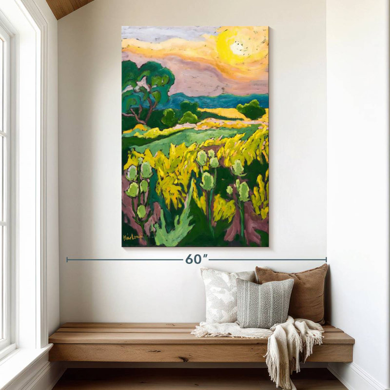 Alvord Skyfire, 51" H x 34" W