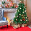 12 pièces de boules de Noël blanches - 4 styles de décoration d'arbre de Noël-119617097-119617094