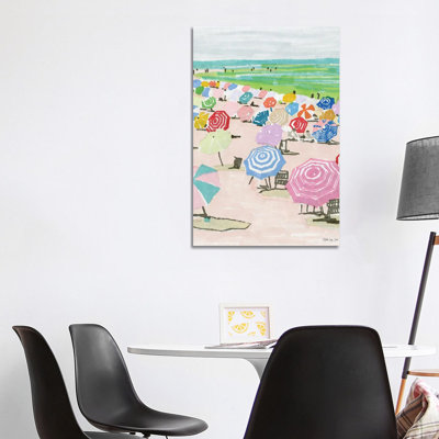 Beach Days I 1 Piece Wall Art on Canvas