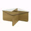 Table basse en verre 31,5 pouces