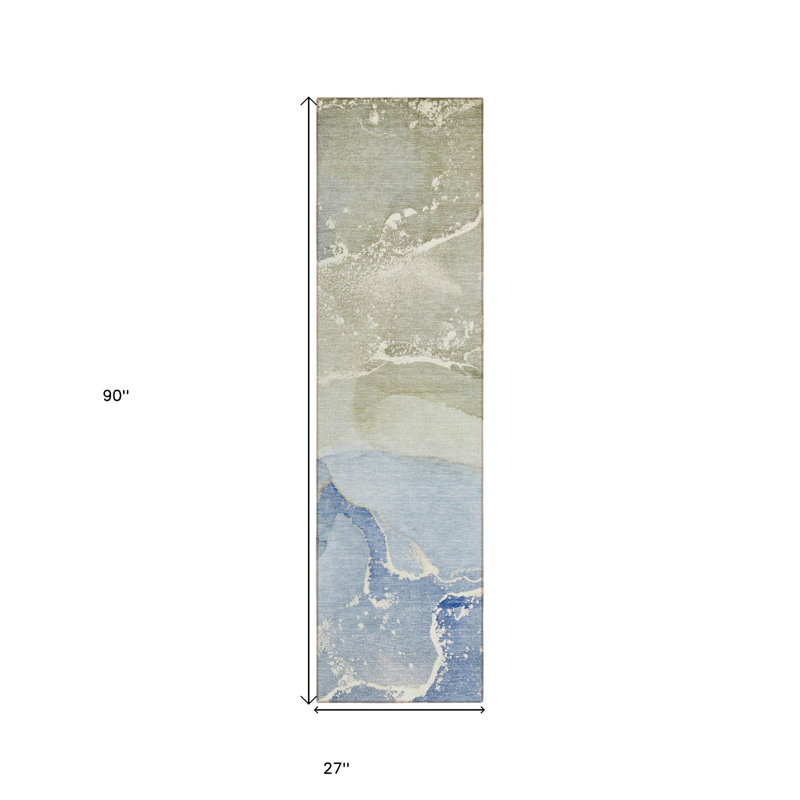 Tapis de couloir d'extérieur 8 po