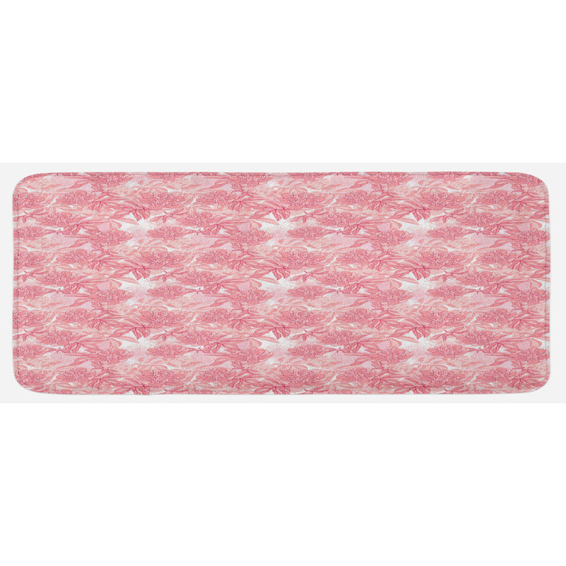 Tapis de cuisine Rose