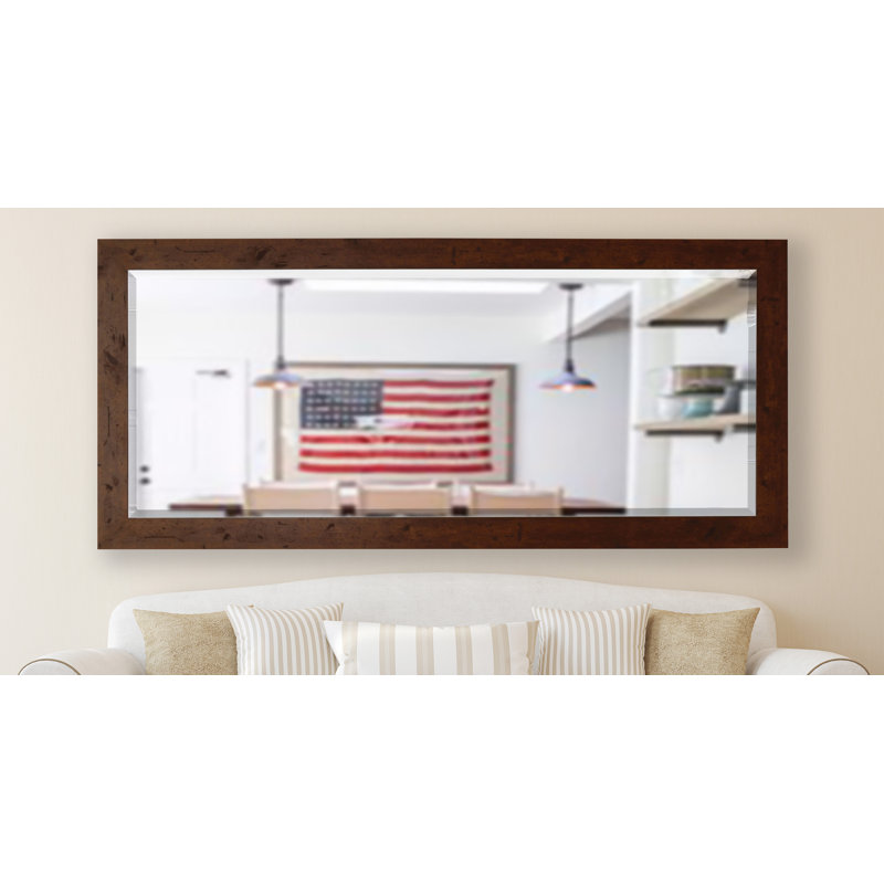 Miroir pleine grandeur Orlo, Noyer clair, H 71 po x l 30,5 po