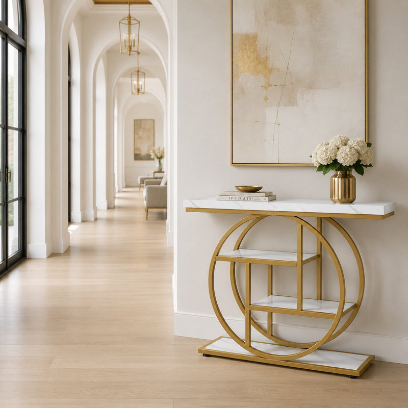 Table console de 41,3 pouces