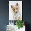 Reproduction d’art graphique sur toile tendue, « Forest fur baby Fox »-677034989