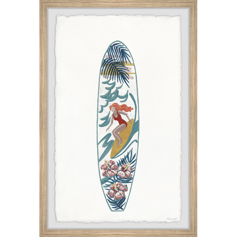 Delia On the Crest, reproduction encadrée, H 18 po x l 12 po x 1,5 po