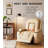 PU Leather Power Lift Recliner Chair with Massage & Heat, 3 Positions, Cup Holders-35482729